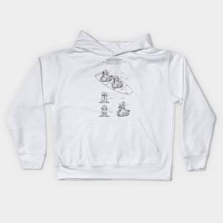 WAKEBOARD Kids Hoodie